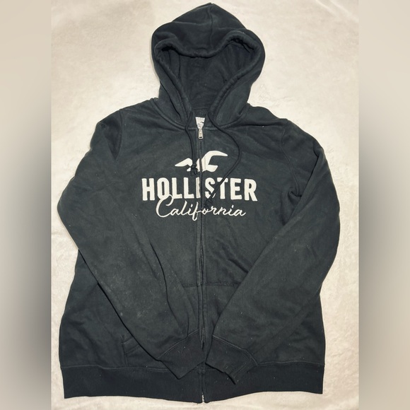 Hollister Jackets & Blazers - Hollister women’s Black Hoodie Sweater
